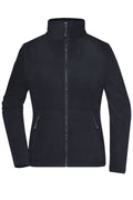 James & Nicholson Damen Microfleece Jacke navy