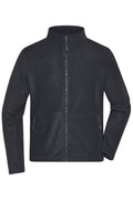 James & Nicholson Herren Microfleece Jacke navy
