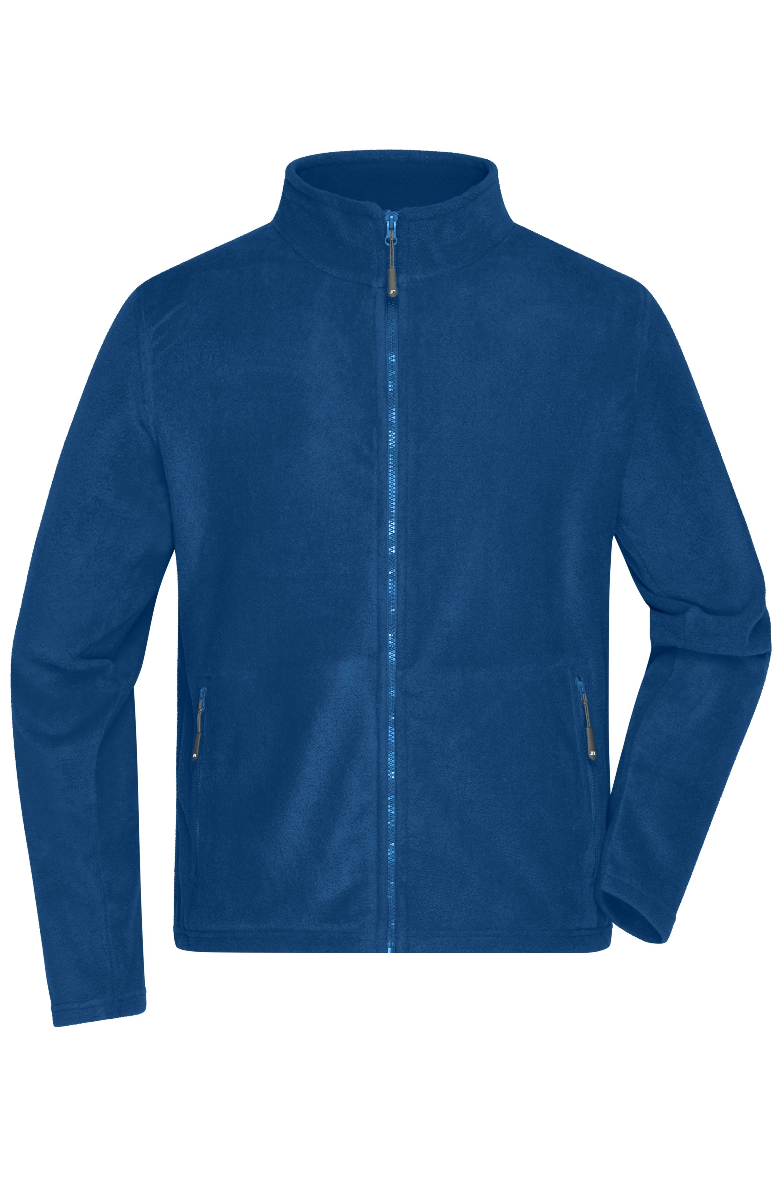 James & Nicholson Herren Microfleece Jacke royal