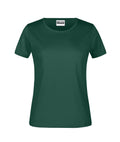 James & Nicholson Damen Basic T-Shirt dark-green