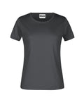 James & Nicholson Damen Basic T-Shirt graphite