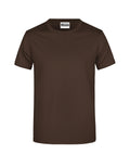 James & Nicholson Herren Basic T-Shirt brown