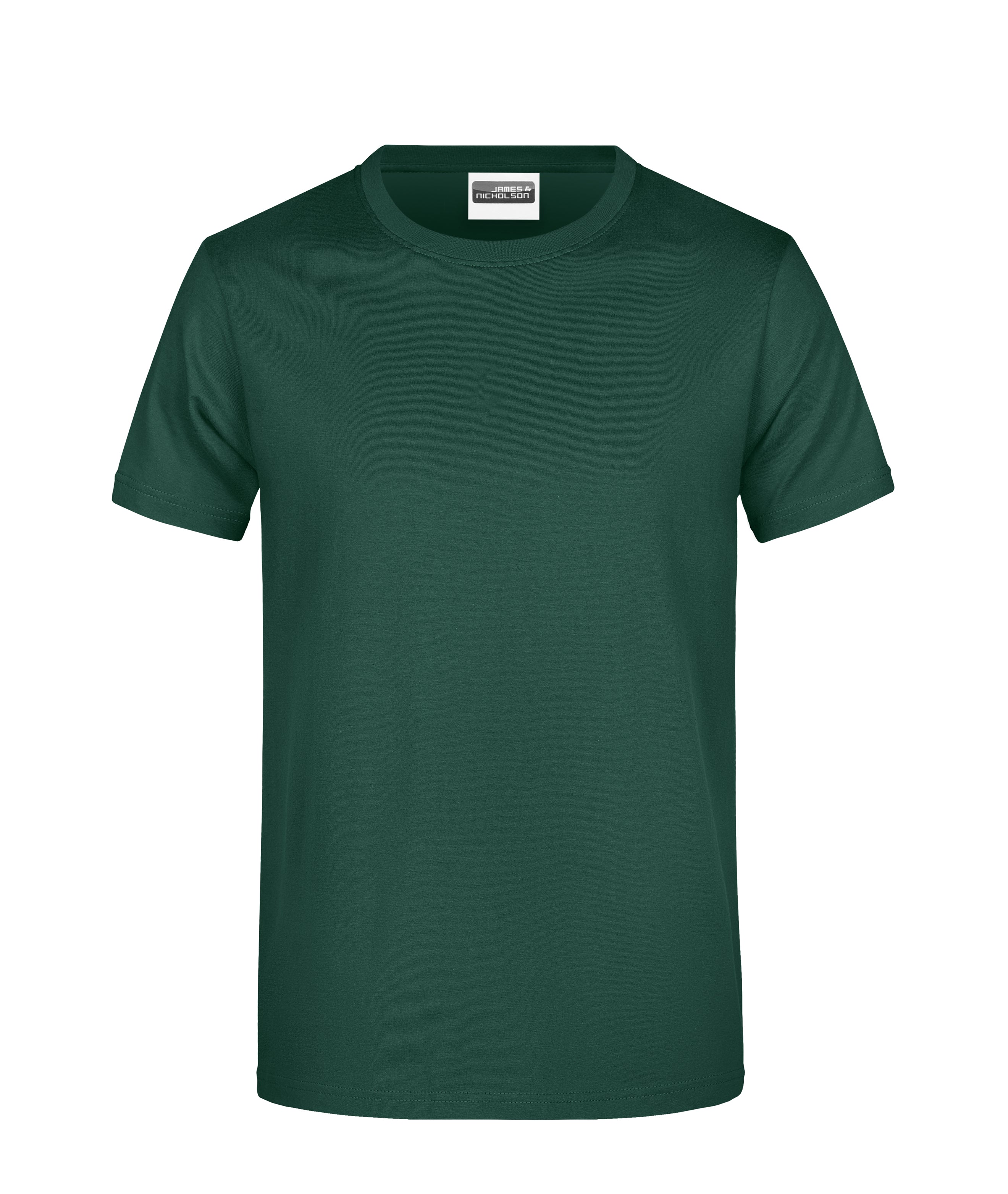 James & Nicholson Herren Basic T-Shirt dark-green