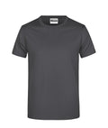 James & Nicholson Herren Basic T-Shirt graphite