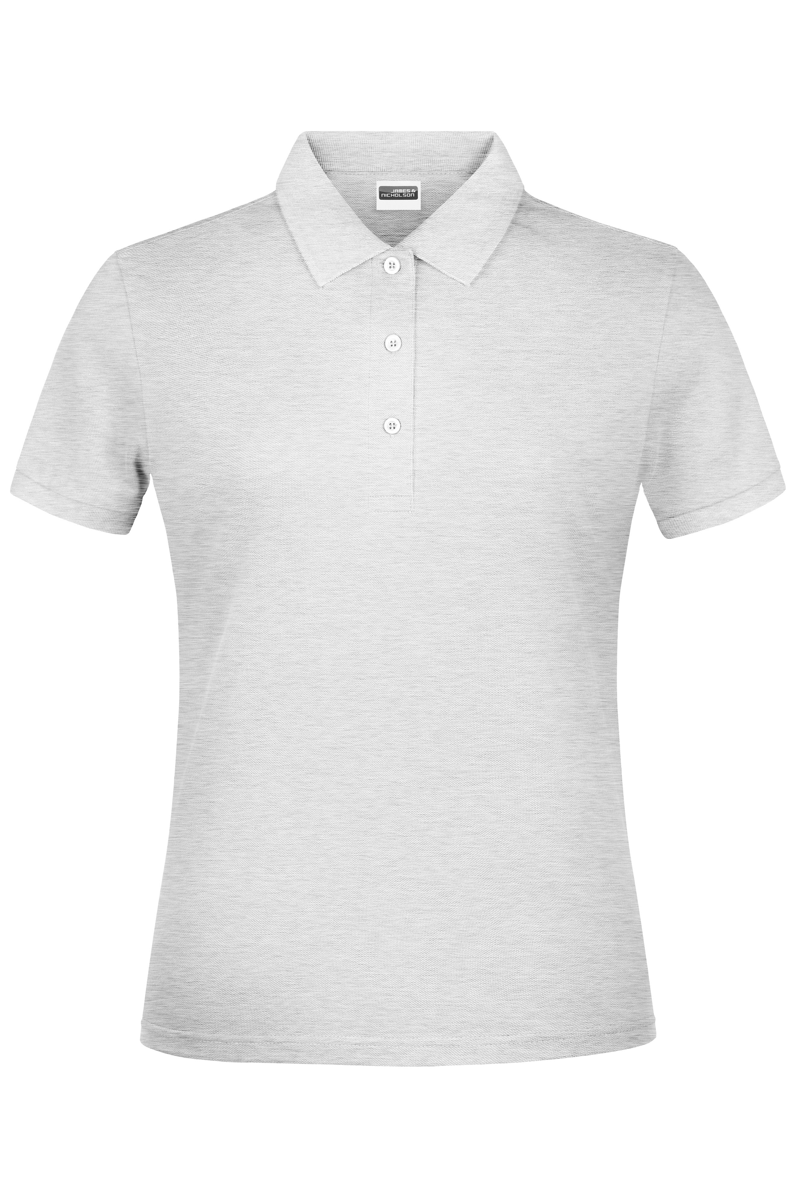 James & Nicholson Damen Basic Polo ash