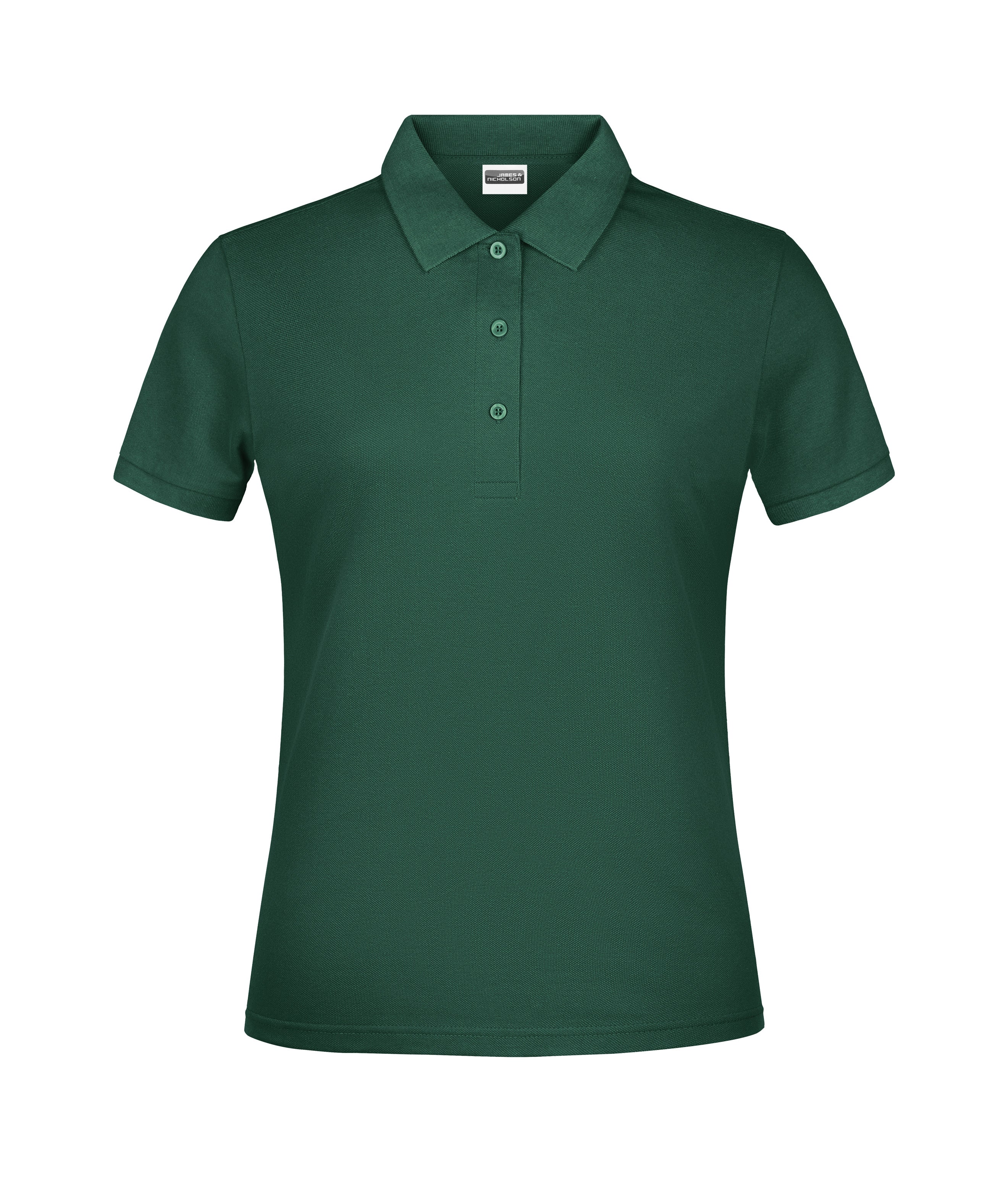 James & Nicholson Damen Basic Polo dark-green