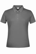 James & Nicholson Damen Basic Polo dark-grey