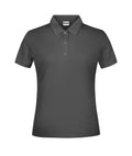 James & Nicholson Damen Basic Polo graphite