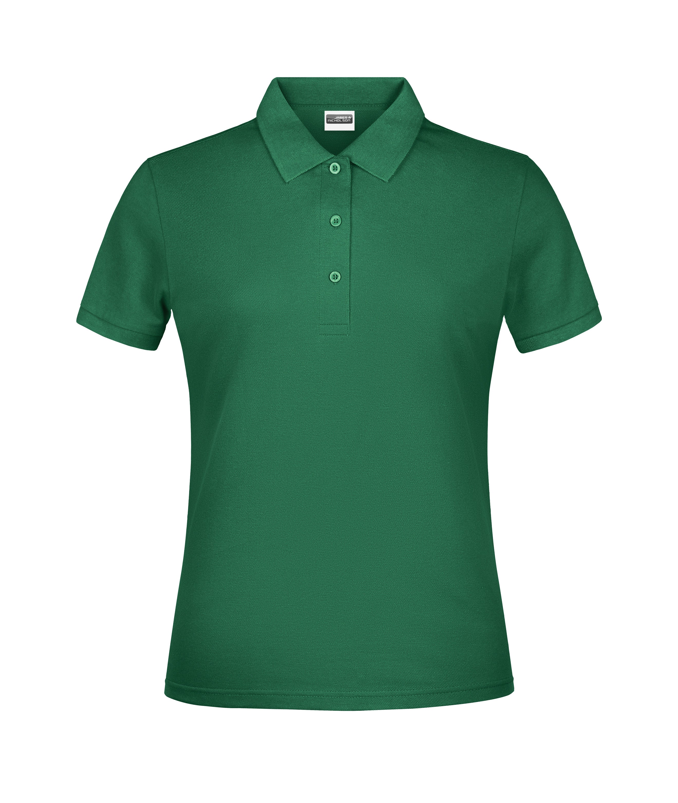 James & Nicholson Damen Basic Polo irish-green