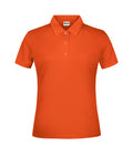 James & Nicholson Damen Basic Polo orange