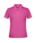 James & Nicholson Damen Basic Polo pink