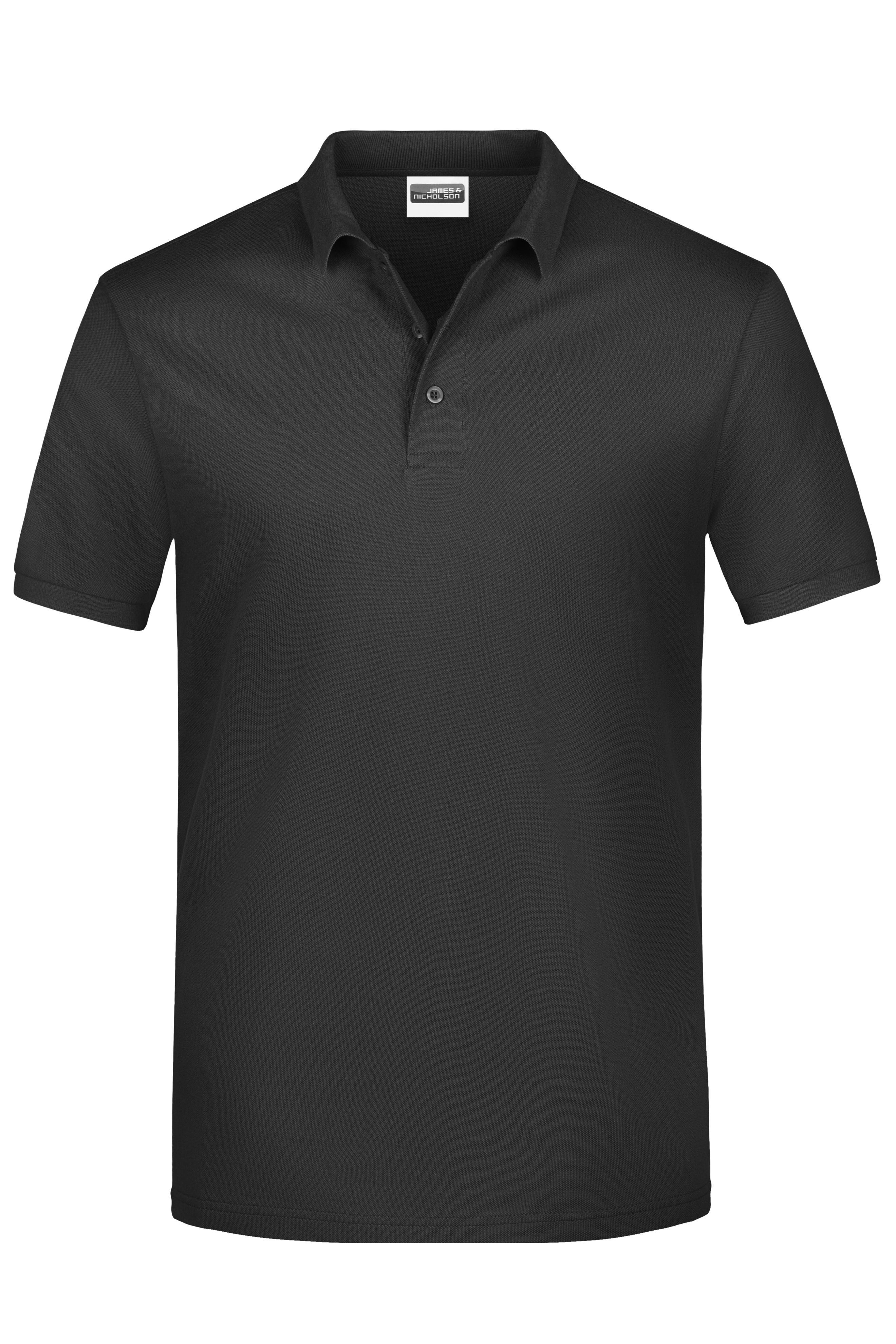 James & Nicholson Herren Basic Polo black