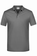 James & Nicholson Herren Basic Polo dark-grey