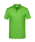 James & Nicholson Herren Basic Polo lime-green