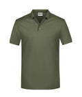 James & Nicholson Herren Basic Polo olive