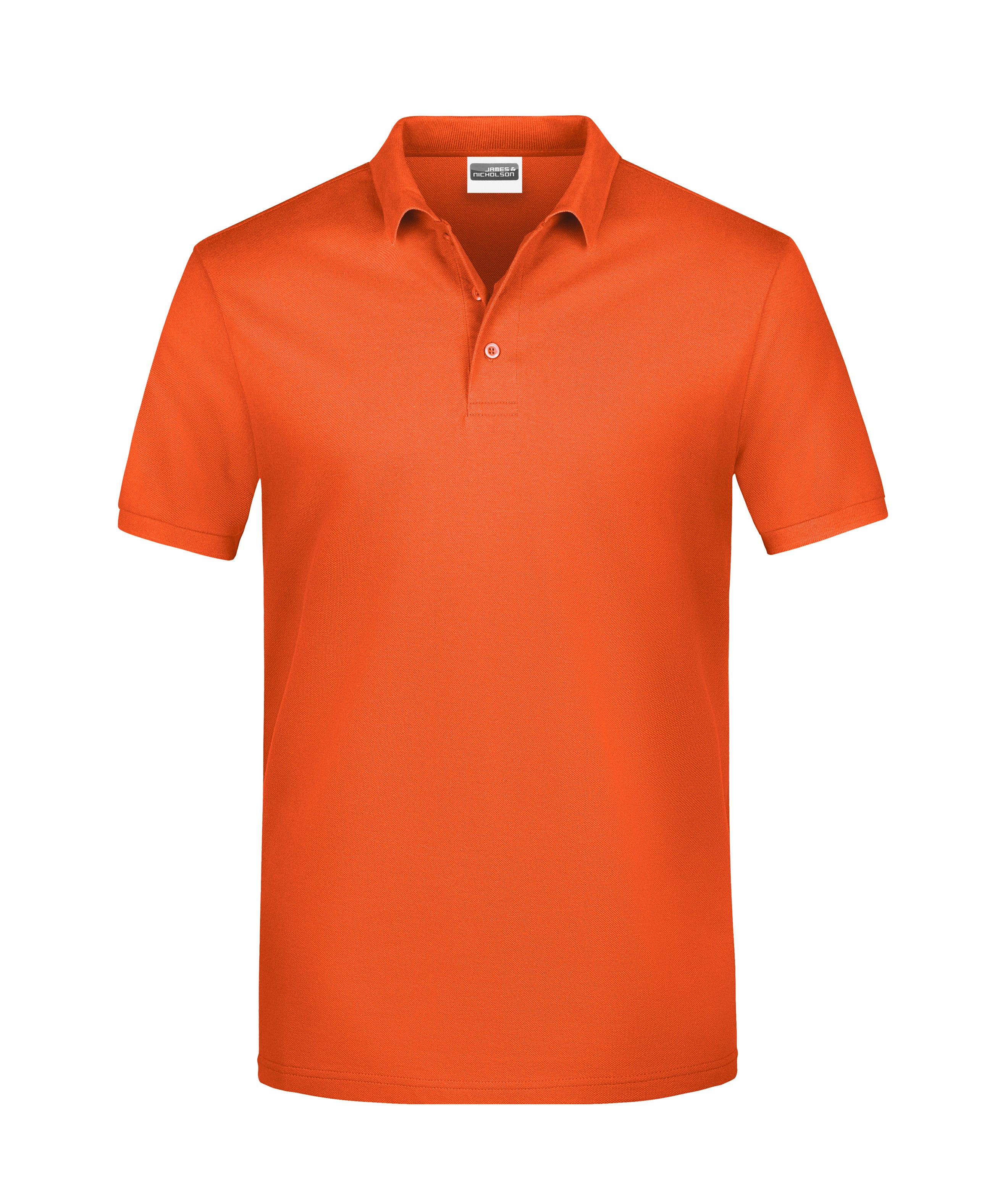 James & Nicholson Herren Basic Polo orange