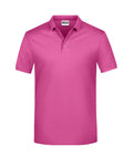 James & Nicholson Herren Basic Polo pink
