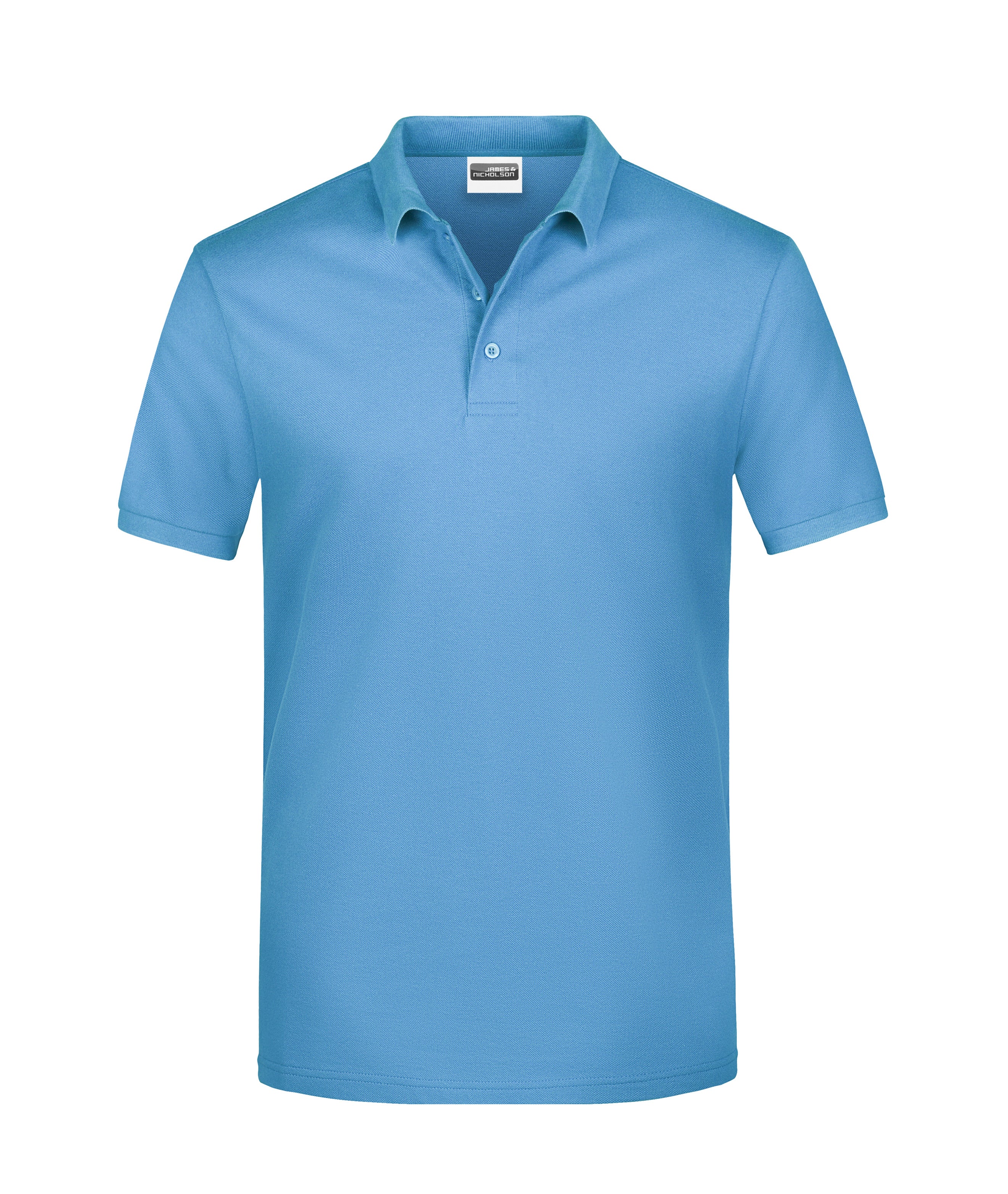 James & Nicholson Herren Basic Polo sky-blue
