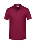 James & Nicholson Herren Basic Polo wine