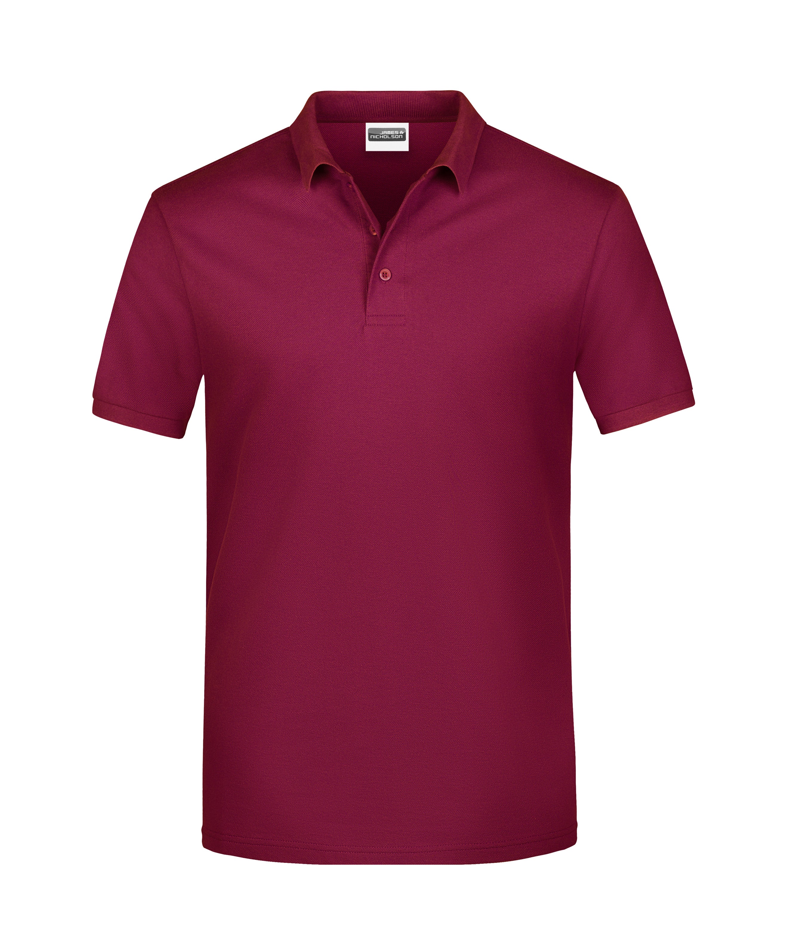 James & Nicholson Herren Basic Polo wine