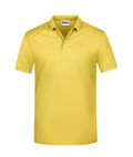 James & Nicholson Herren Basic Polo yellow