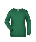 James & Nicholson Damen Basic Sweatshirt irish-green