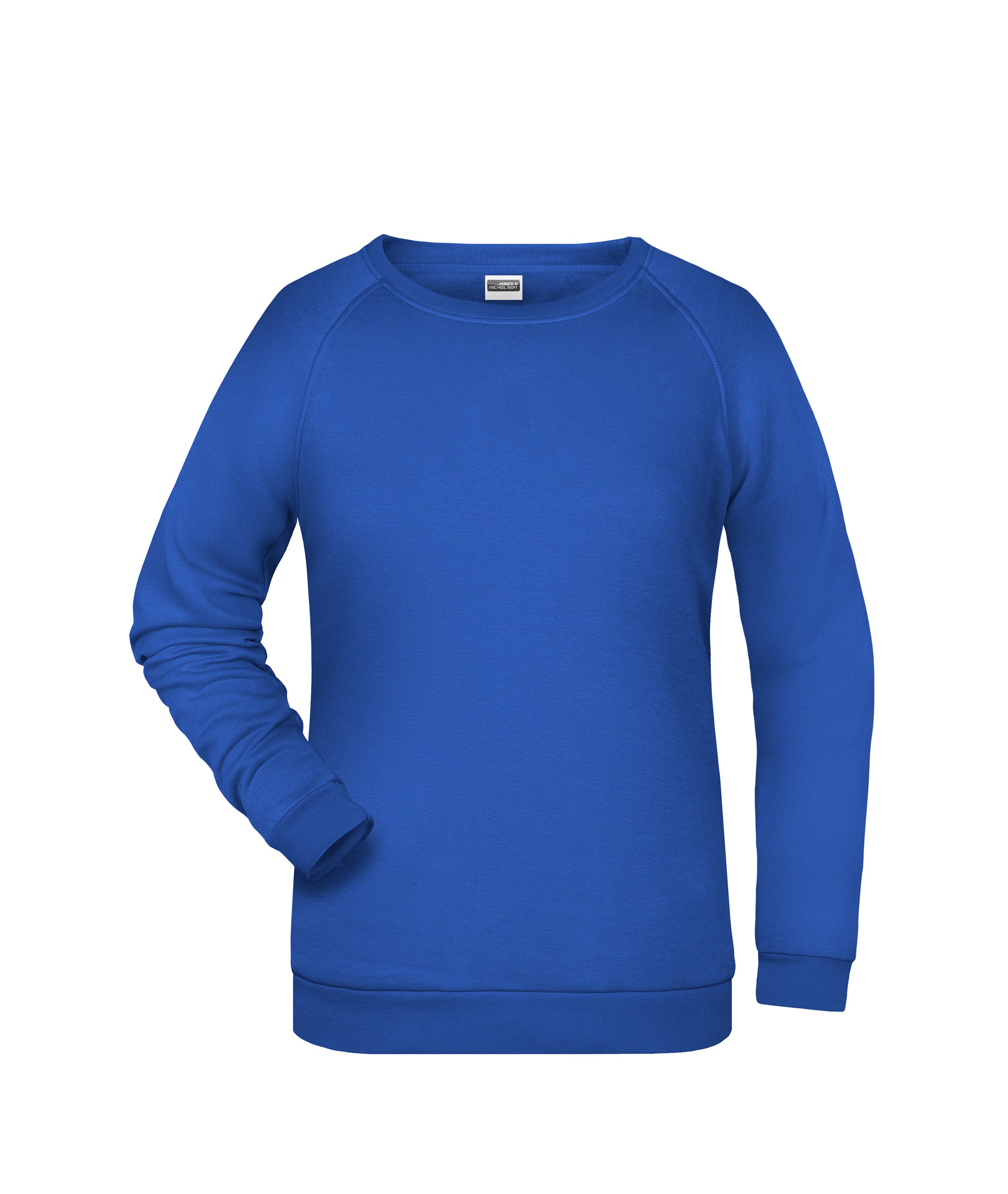 James & Nicholson Damen Basic Sweatshirt royal