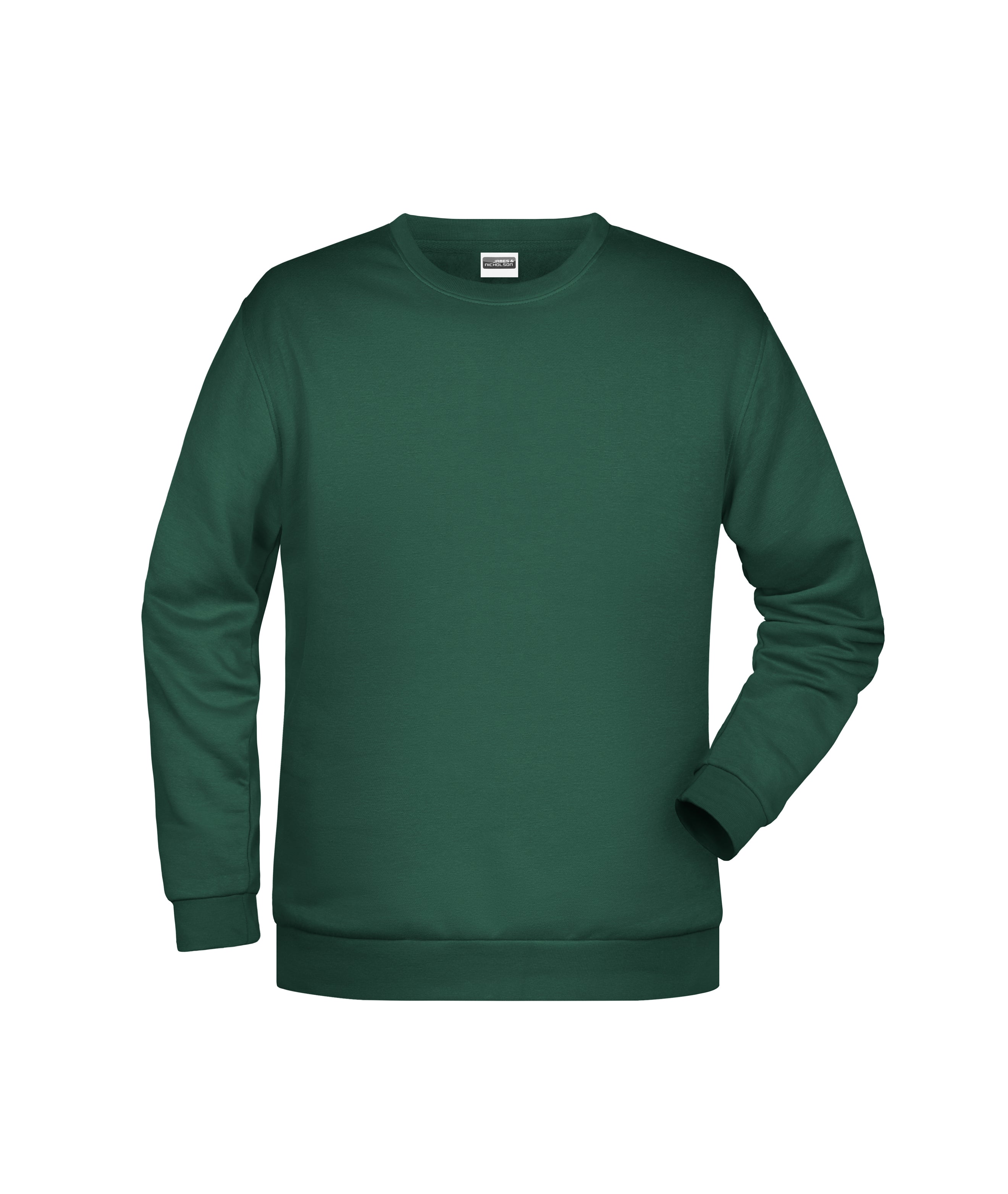 James & Nicholson Herren Basic Sweatshirt dark-green