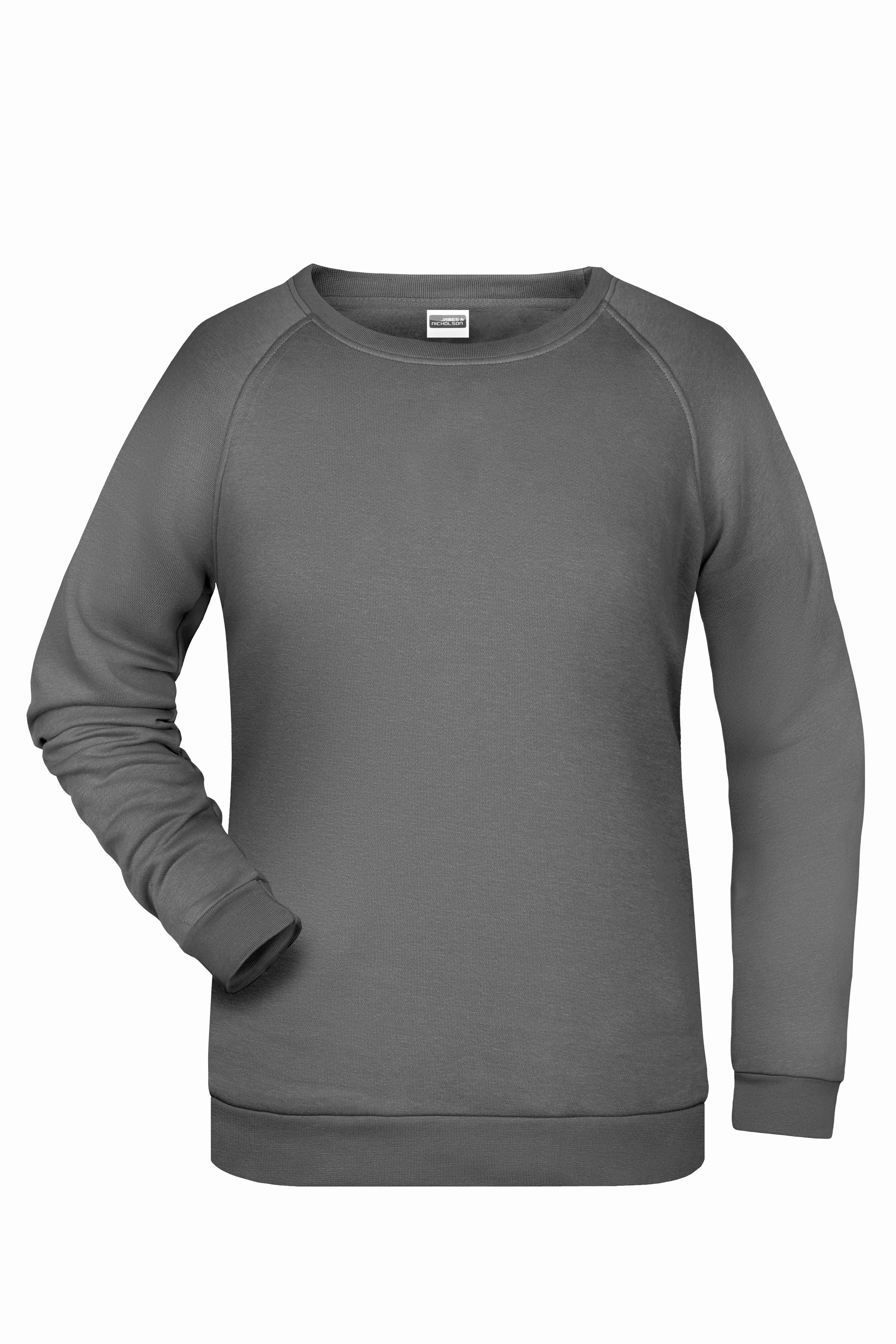 James & Nicholson Herren Basic Sweatshirt dark-grey