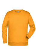 James & Nicholson Herren Basic Sweatshirt gold-yellow
