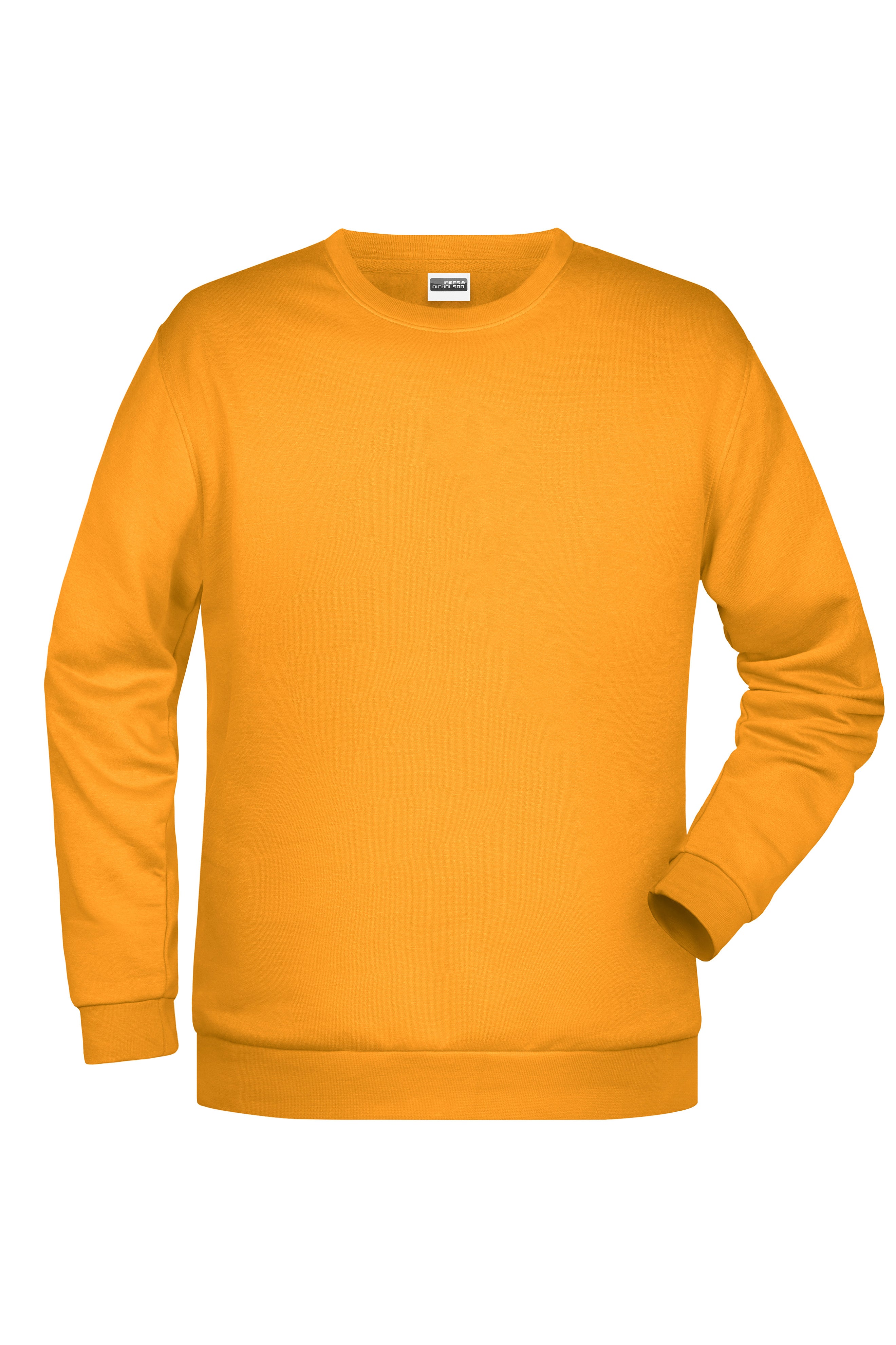James & Nicholson Herren Basic Sweatshirt gold-yellow