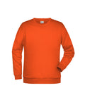 James & Nicholson Herren Basic Sweatshirt orange