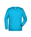 James & Nicholson Herren Basic Sweatshirt turquoise