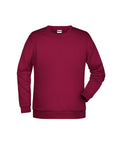 James & Nicholson Herren Basic Sweatshirt wine