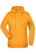 James & Nicholson Damen Kapuzensweatshirt gold-yellow