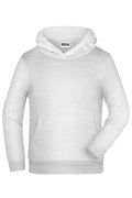 James & Nicholson Kinder Kapuzensweatshirt ash