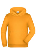 James & Nicholson Kinder Kapuzensweatshirt gold-yellow