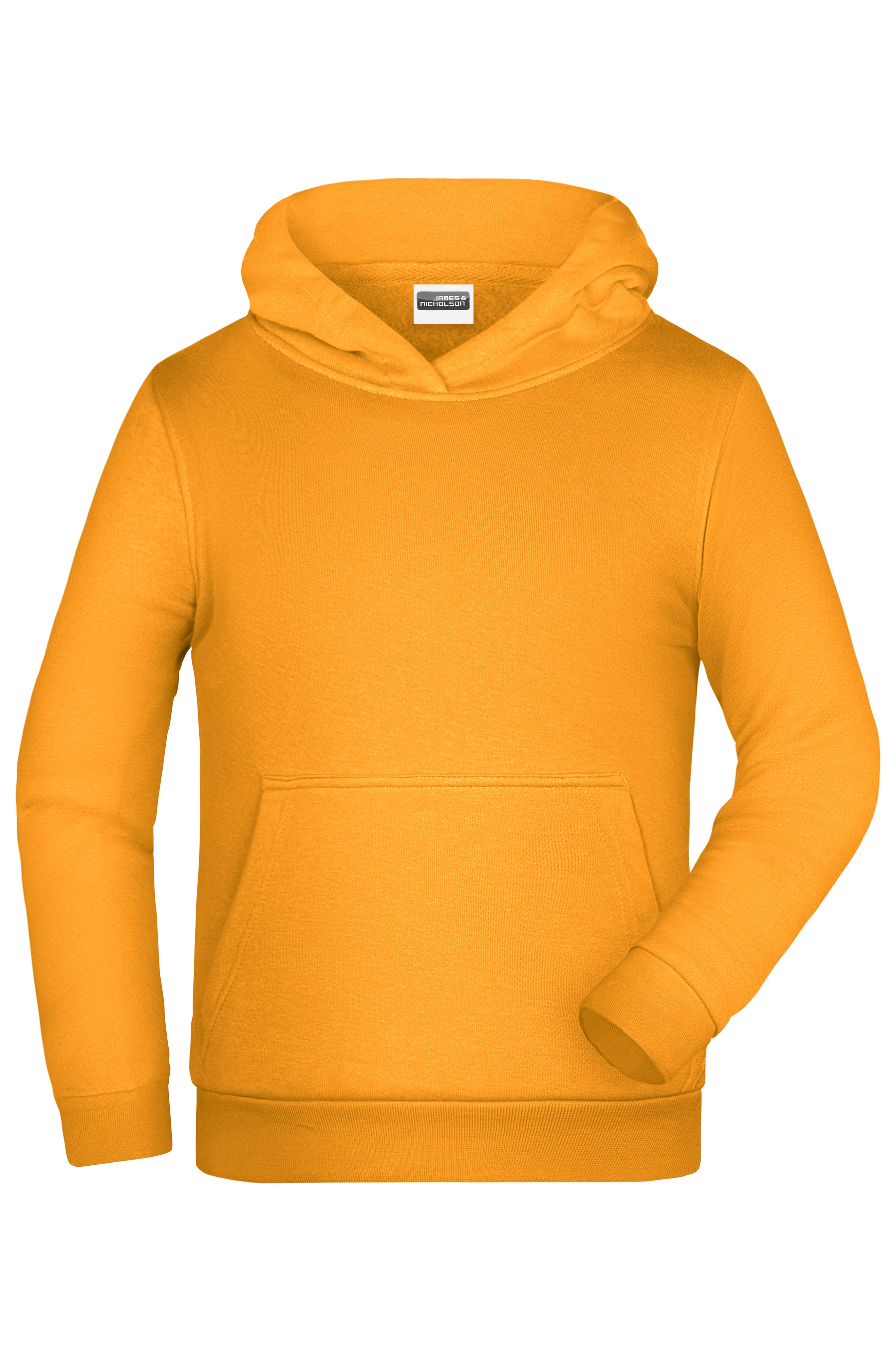 James & Nicholson Kinder Kapuzensweatshirt gold-yellow