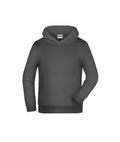 James & Nicholson Kinder Kapuzensweatshirt graphite