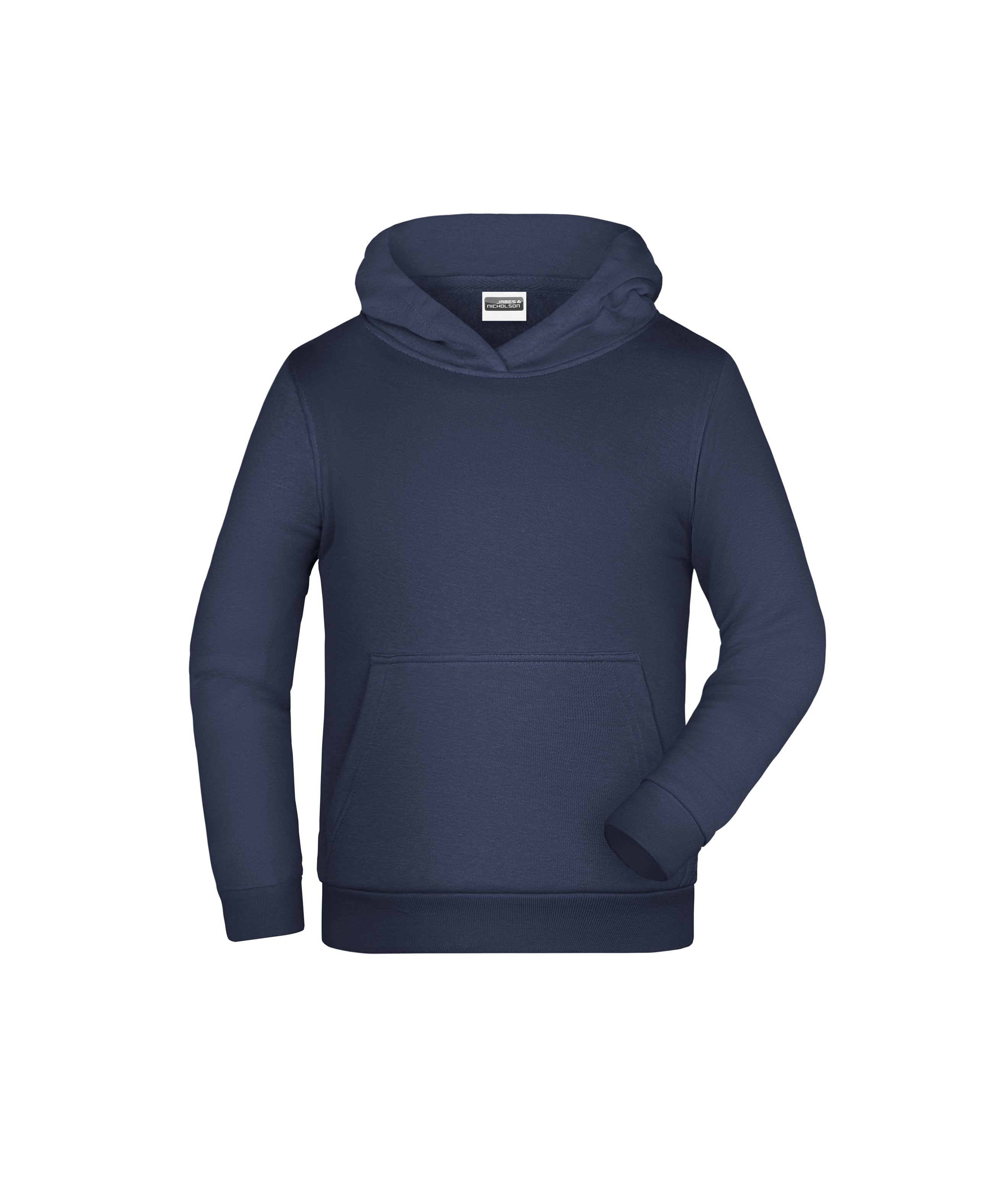 James & Nicholson Kinder Kapuzensweatshirt navy