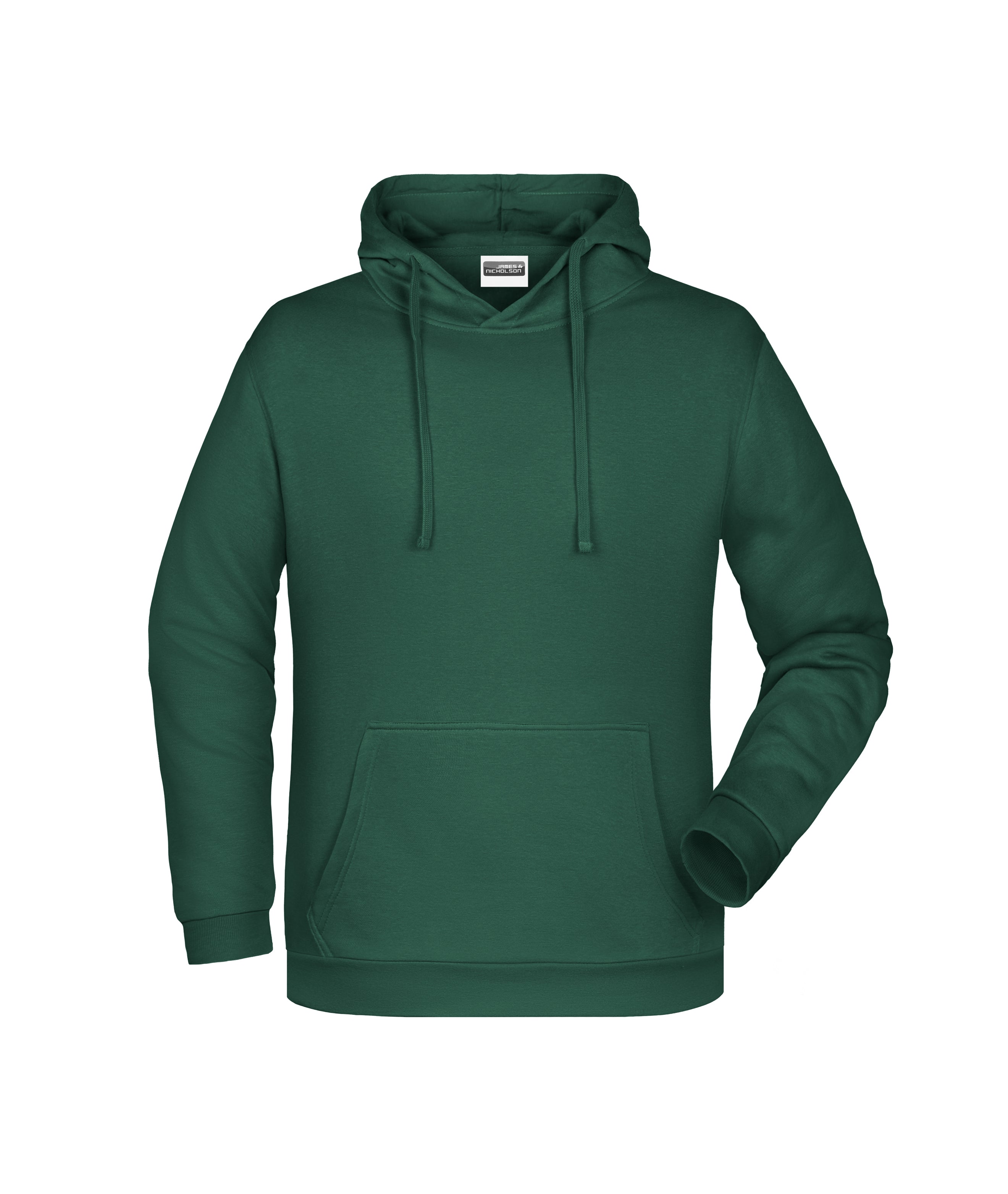James & Nicholson Herren Kapuzensweatshirt dark-green