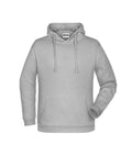 James & Nicholson Herren Kapuzensweatshirt grey-heather