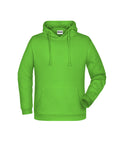 James & Nicholson Herren Kapuzensweatshirt lime-green