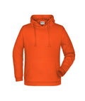 James & Nicholson Herren Kapuzensweatshirt orange