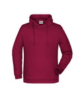James & Nicholson Herren Kapuzensweatshirt wine