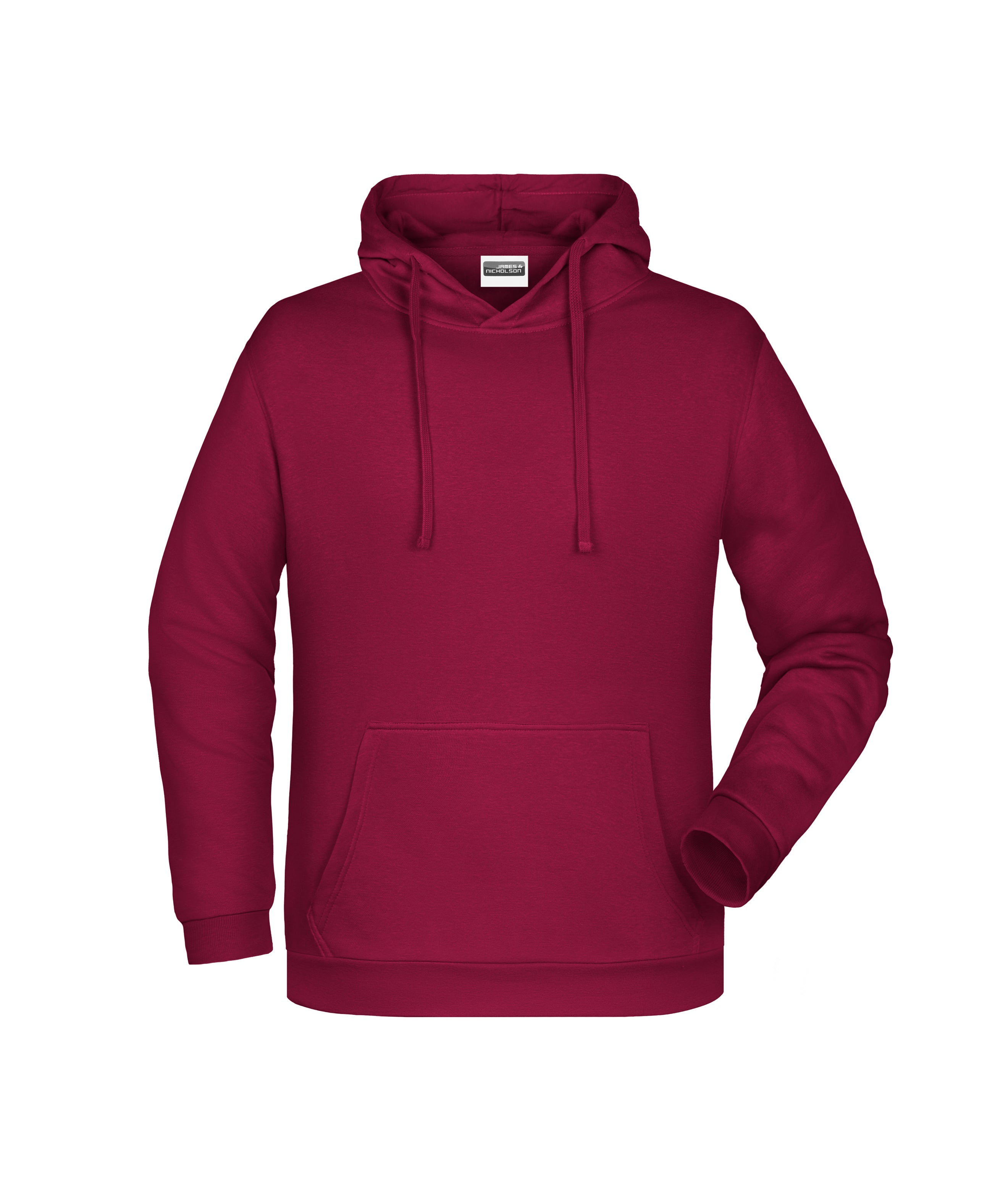 James & Nicholson Herren Kapuzensweatshirt wine