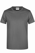 James & Nicholson Herren Basic T-Shirt dark-grey