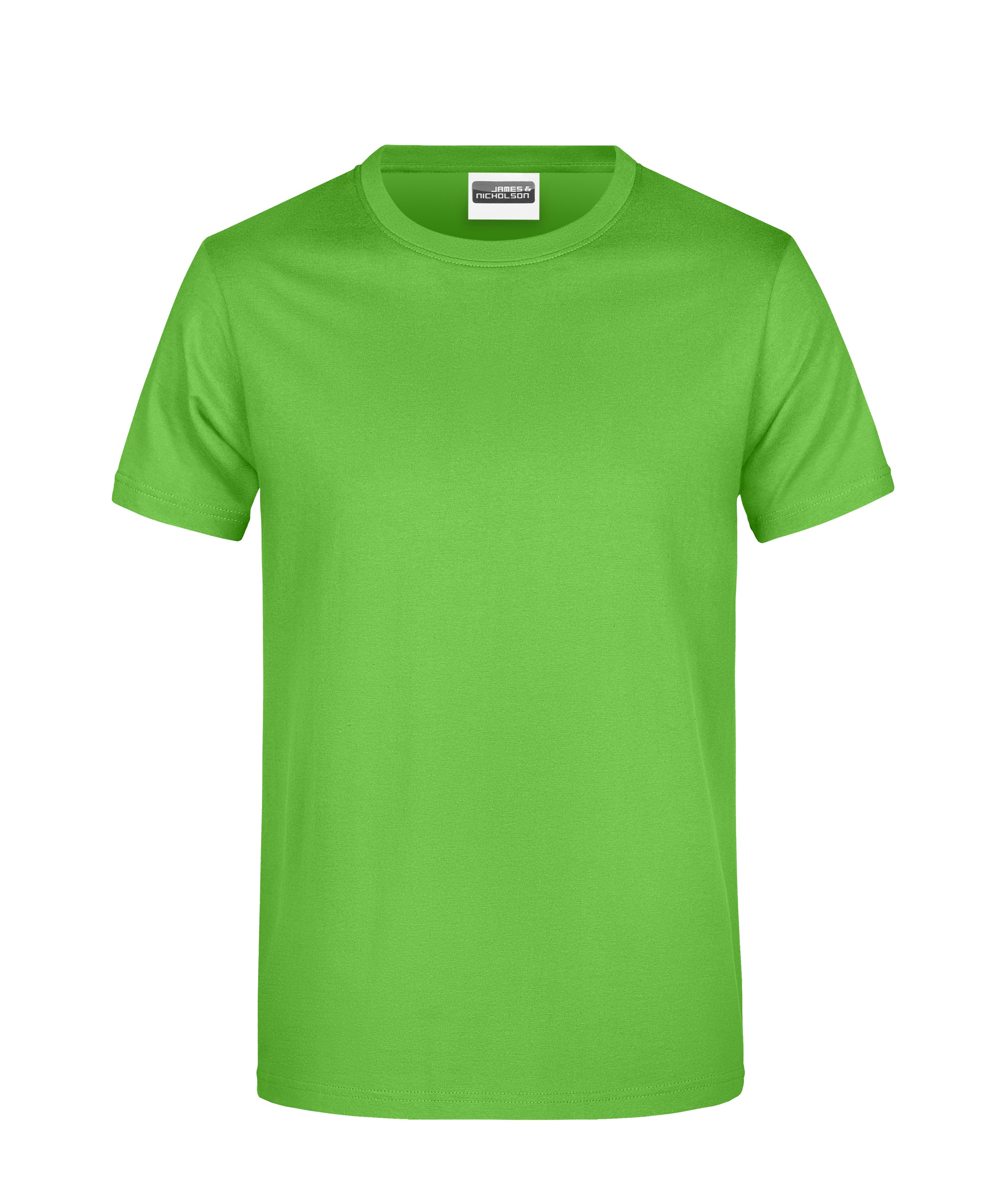 James & Nicholson Herren Basic T-Shirt lime-green