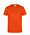 James & Nicholson Herren Basic T-Shirt orange