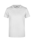 James & Nicholson Herren Basic T-Shirt white